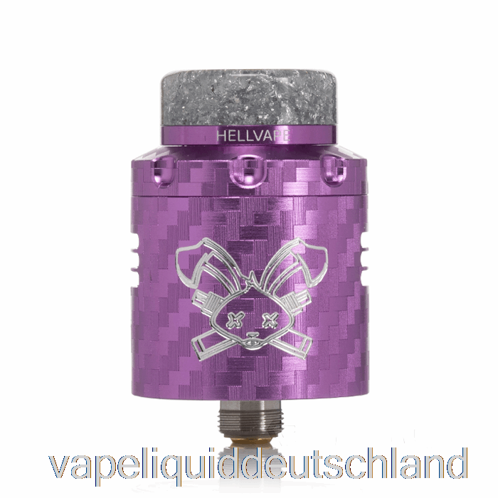 Hellvape Dead Rabbit V3 24mm RDA Purple Carbon Fiber Vape Deutschland